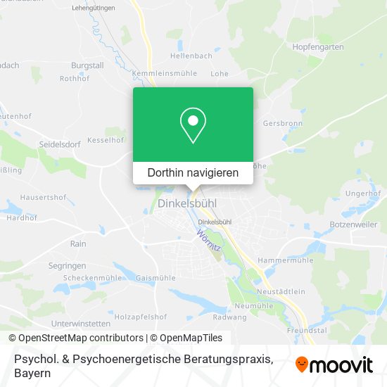 Psychol. & Psychoenergetische Beratungspraxis Karte