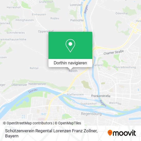 Schützenverein Regental Lorenzen Franz Zollner Karte