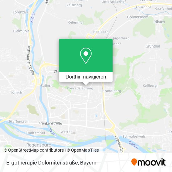 Ergotherapie Dolomitenstraße Karte