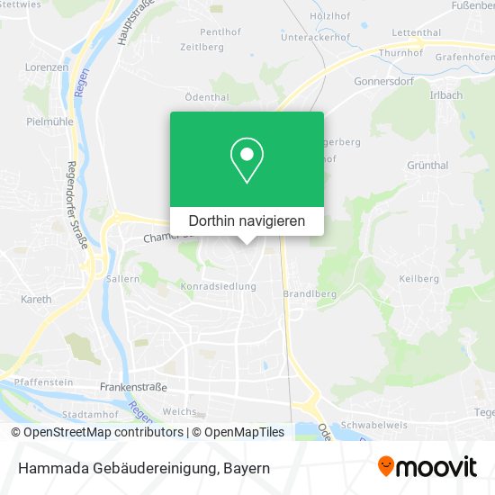 Hammada Gebäudereinigung Karte