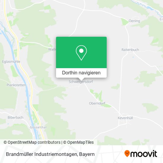 Brandmüller Industriemontagen Karte