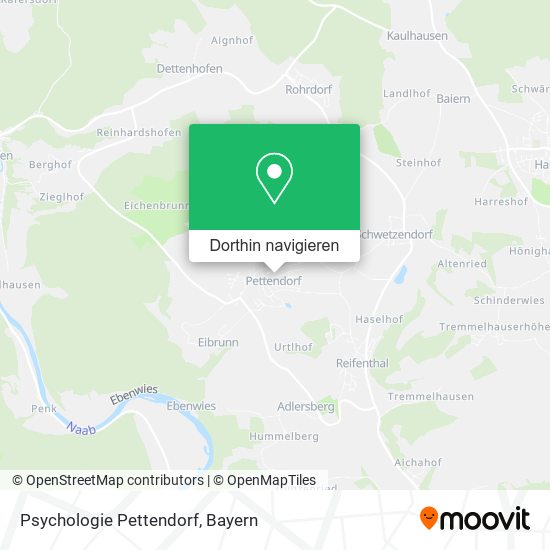 Psychologie Pettendorf Karte