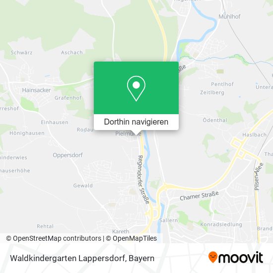 Waldkindergarten Lappersdorf Karte