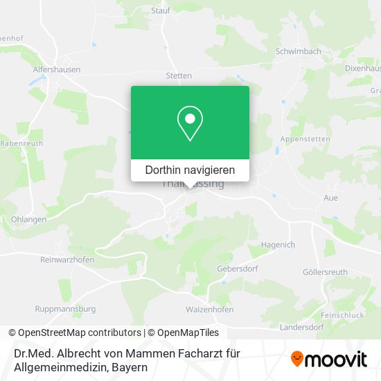 Dr.Med. Albrecht von Mammen Facharzt für Allgemeinmedizin Karte