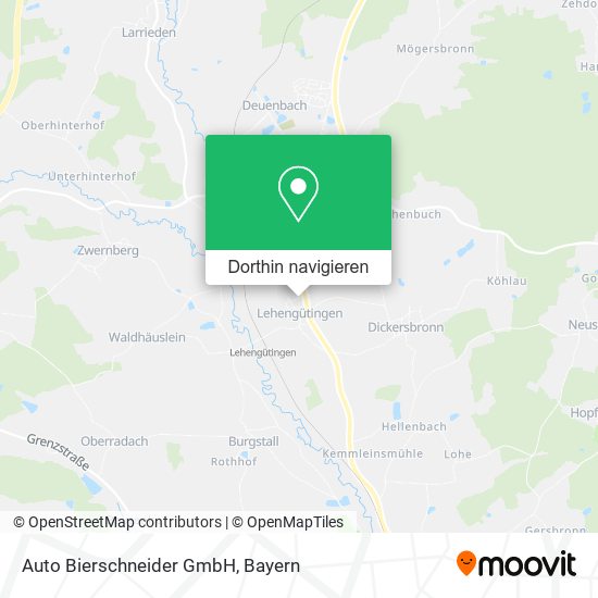 Auto Bierschneider GmbH Karte