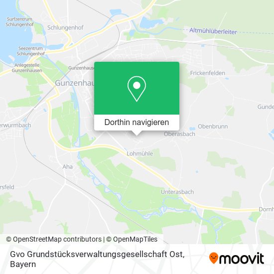 Gvo Grundstücksverwaltungsgesellschaft Ost Karte