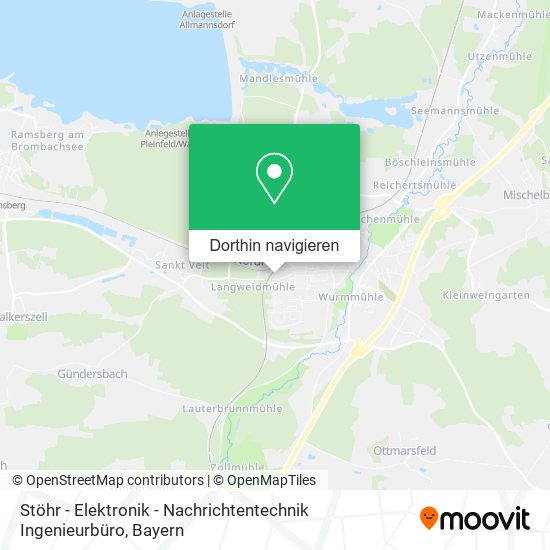 Stöhr - Elektronik - Nachrichtentechnik Ingenieurbüro Karte