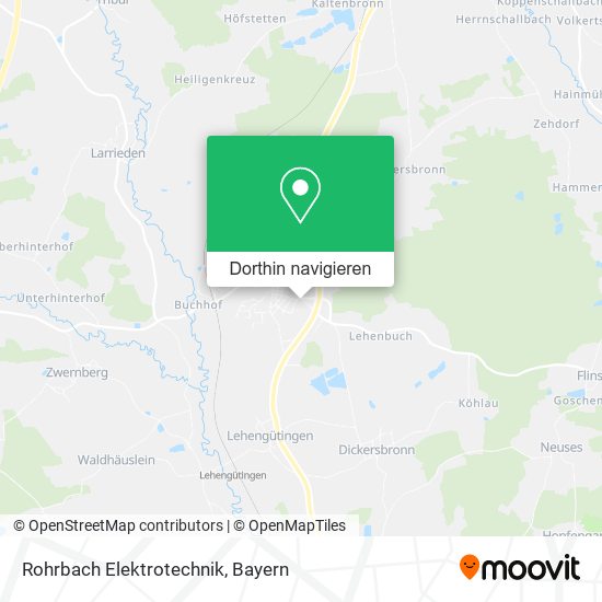 Rohrbach Elektrotechnik Karte