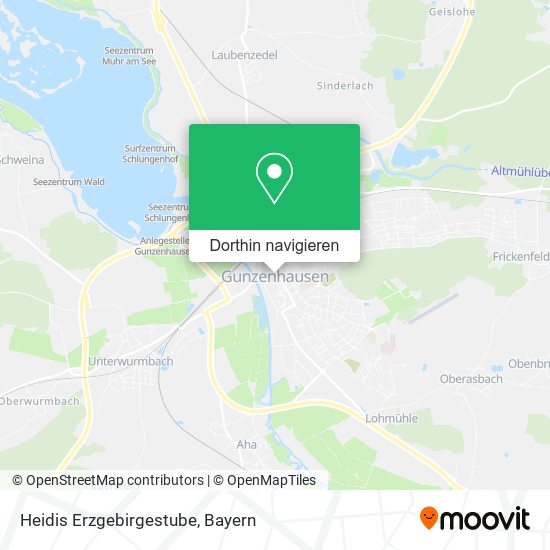 Heidis Erzgebirgestube Karte