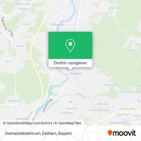 Gemeindezentrum Zeitlarn Karte