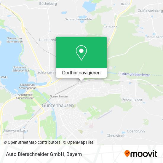 Auto Bierschneider GmbH Karte