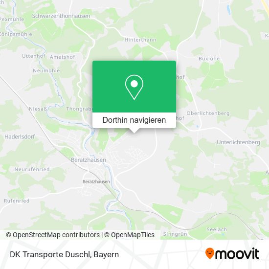 DK Transporte Duschl Karte