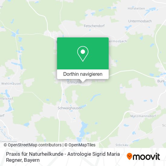 Praxis für Naturheilkunde - Astrologie Sigrid Maria Regner Karte