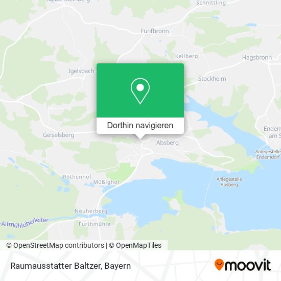 Raumausstatter Baltzer Karte