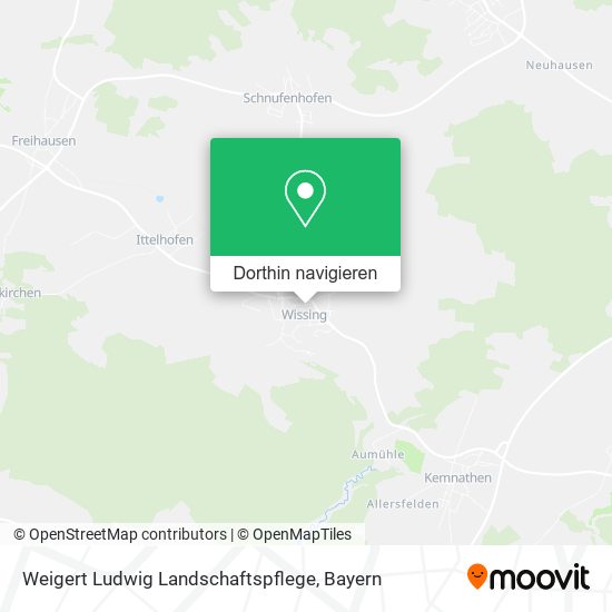 Weigert Ludwig Landschaftspflege Karte