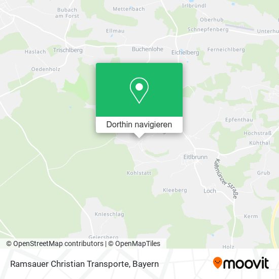 Ramsauer Christian Transporte Karte