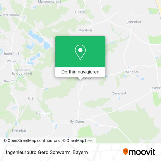 Ingenieurbüro Gerd Schwarm Karte