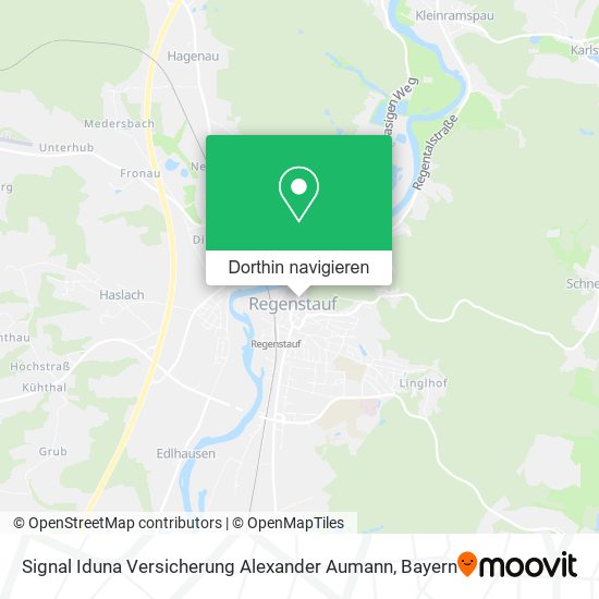 Signal Iduna Versicherung Alexander Aumann Karte