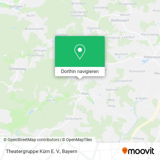 Theatergruppe Kürn E. V. Karte