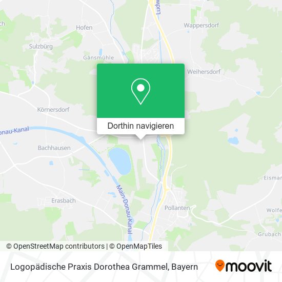 Logopädische Praxis Dorothea Grammel Karte