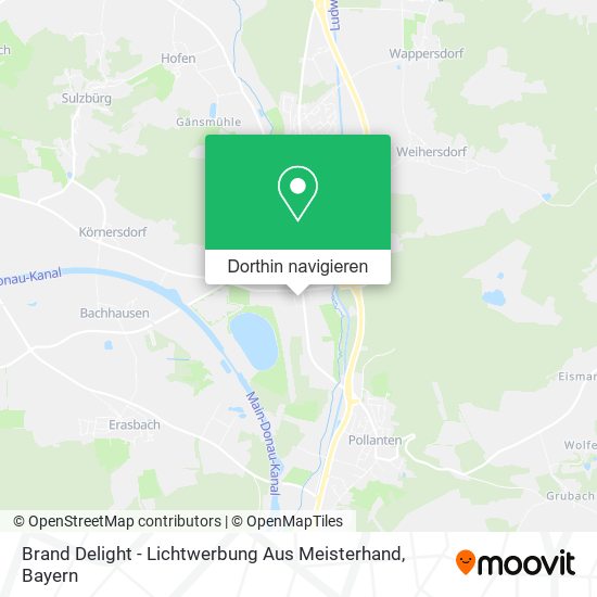 Brand Delight - Lichtwerbung Aus Meisterhand Karte