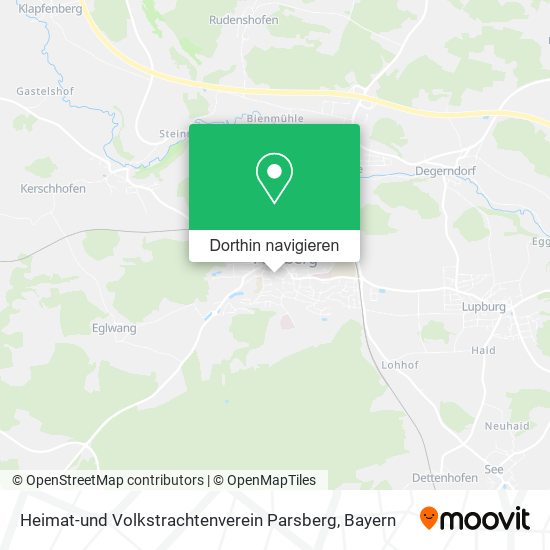 Heimat-und Volkstrachtenverein Parsberg Karte