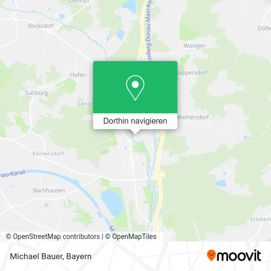 Michael Bauer Karte