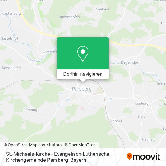 St.-Michaels-Kirche - Evangelisch-Lutherische Kirchengemeinde Parsberg Karte