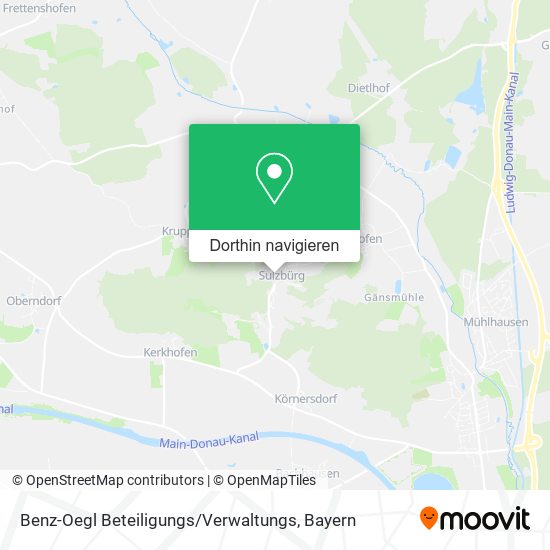 Benz-Oegl Beteiligungs / Verwaltungs Karte