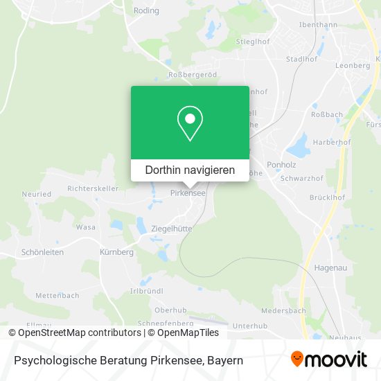 Psychologische Beratung Pirkensee Karte