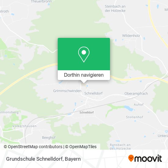 Grundschule Schnelldorf Karte