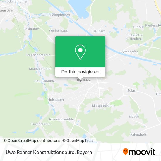 Uwe Renner Konstruktionsbüro Karte