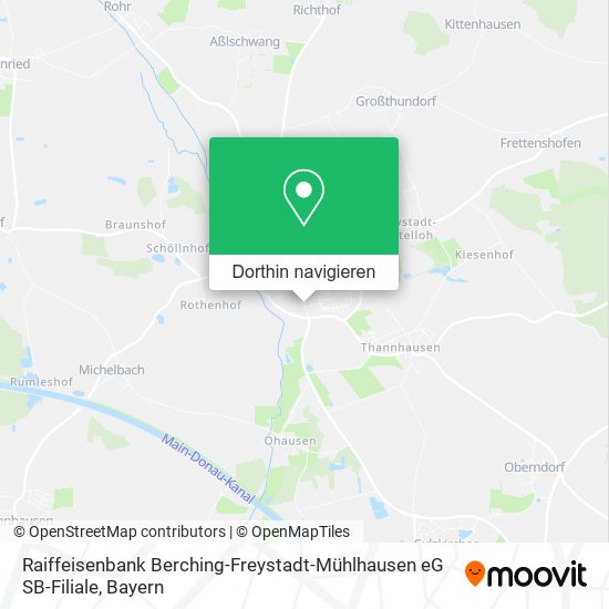 Raiffeisenbank Berching-Freystadt-Mühlhausen eG SB-Filiale Karte