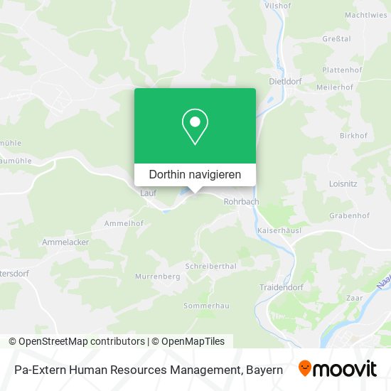 Pa-Extern Human Resources Management Karte