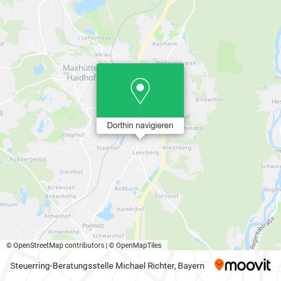 Steuerring-Beratungsstelle Michael Richter Karte