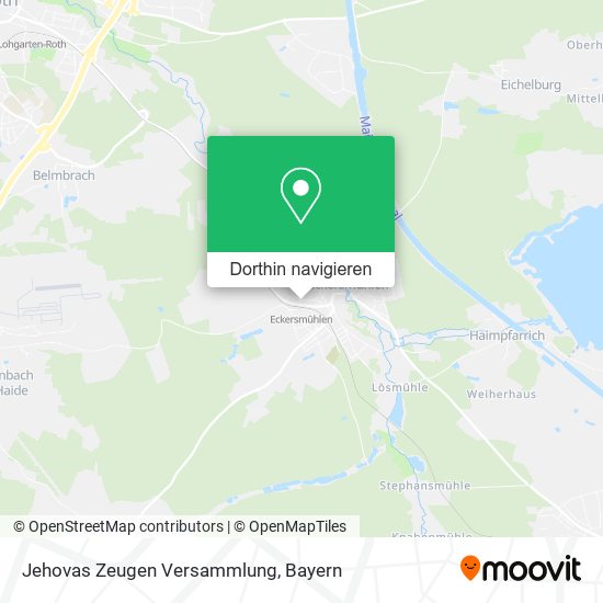 Jehovas Zeugen Versammlung Karte