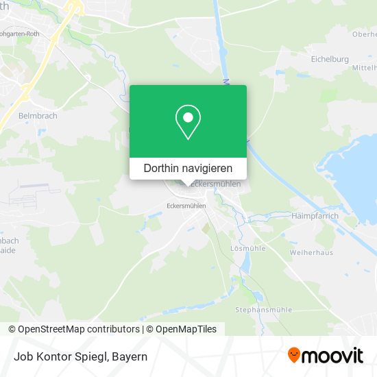 Job Kontor Spiegl Karte