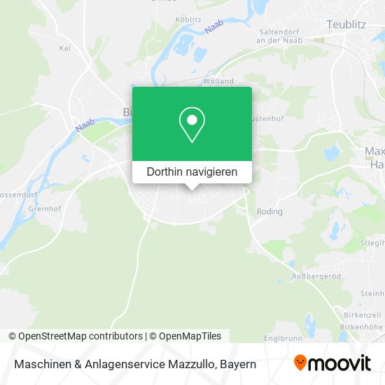 Maschinen & Anlagenservice Mazzullo Karte