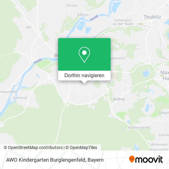 AWO Kindergarten Burglengenfeld Karte