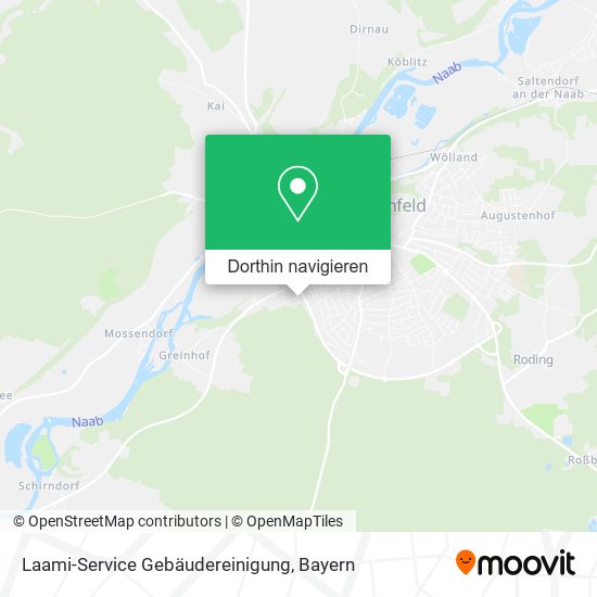 Laami-Service Gebäudereinigung Karte