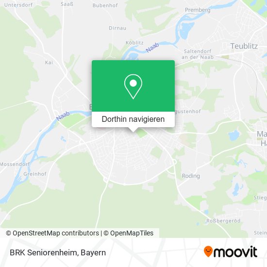 BRK Seniorenheim Karte