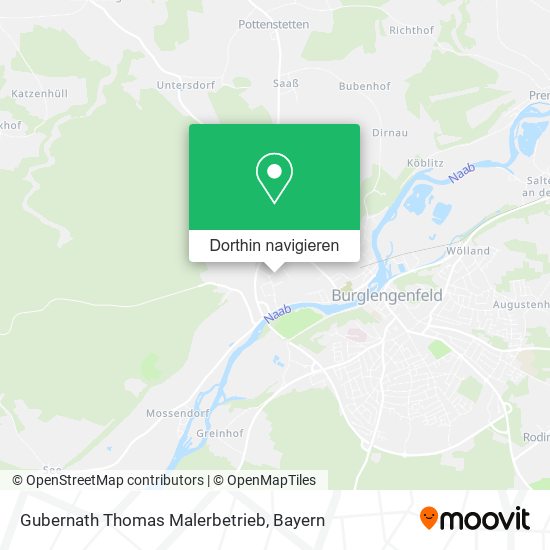 Gubernath Thomas Malerbetrieb Karte