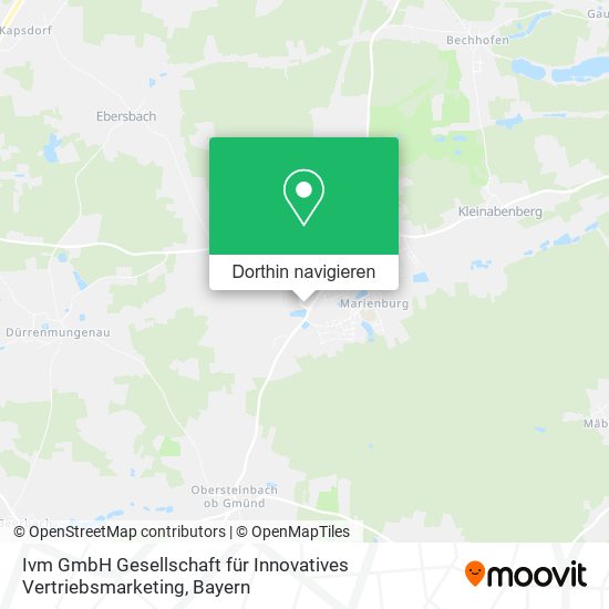 Ivm GmbH Gesellschaft für Innovatives Vertriebsmarketing Karte