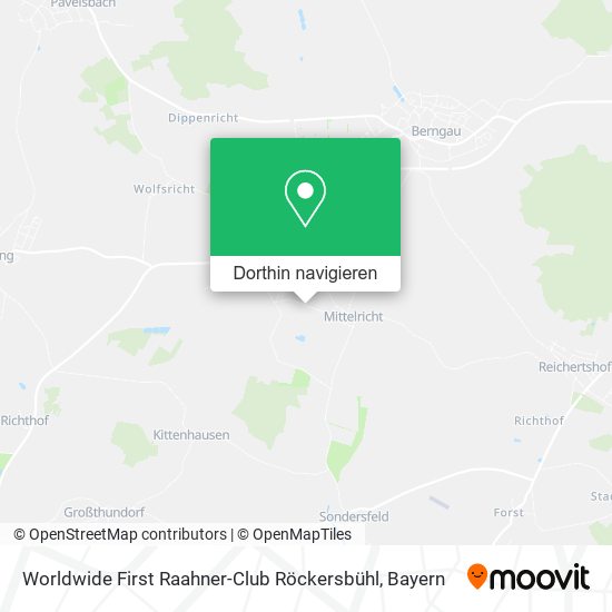 Worldwide First Raahner-Club Röckersbühl Karte