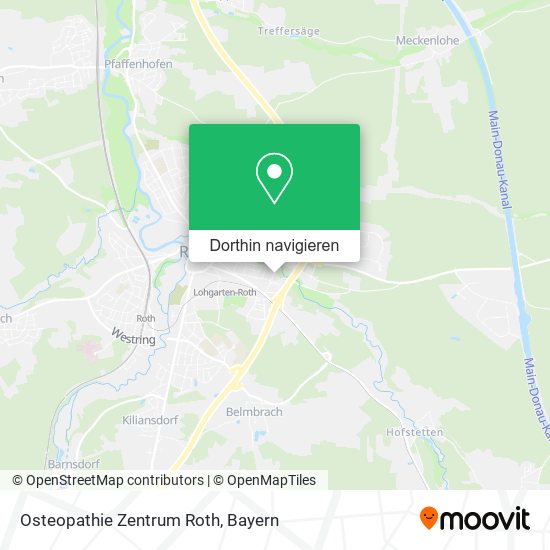 Osteopathie Zentrum Roth Karte