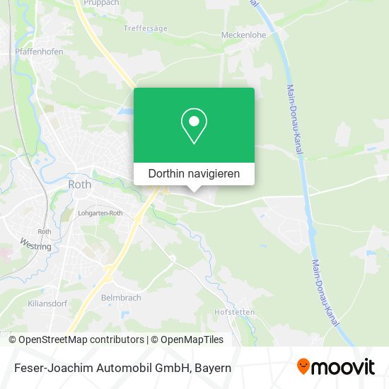 Feser-Joachim Automobil GmbH Karte