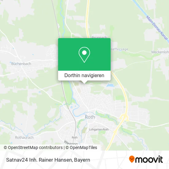 Satnav24 Inh. Rainer Hansen Karte