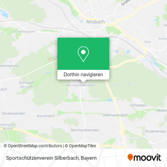 Sportschützenverein Silberbach Karte