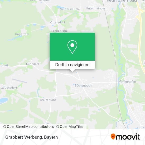 Grabbert Werbung Karte