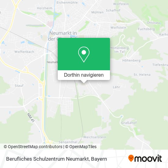 Berufliches Schulzentrum Neumarkt Karte